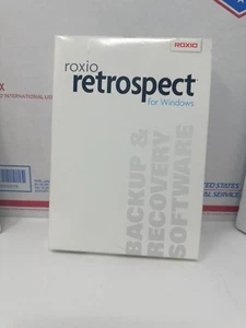 Sonic Solutions Roxio EMC Retrospect for Windows Backup & Recovery Software - Picture 1 of 3