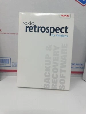 Sonic Solutions Roxio EMC Retrospect for Windows Backup & Recovery Software - Image 1 of 3