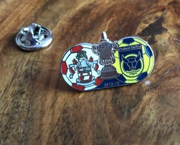 Oxford United v Accrington Stanley - Match Badge - 2012-2013 Season -For Charity - Image 1 of 1