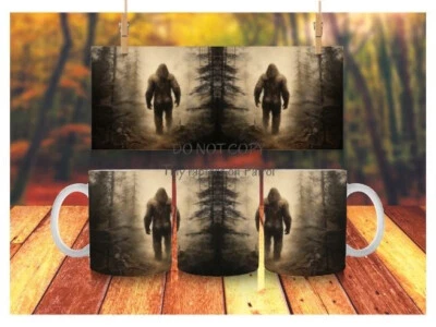 Taza de café Bigfoot theme 15 oz, ELECCIÓN, personalizada, envío GRATIS, regalos, sasquatch Foto 1 de 4