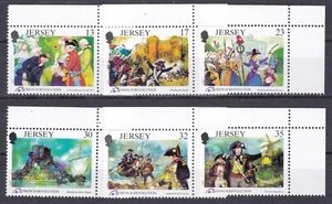JERSEY #516-521 MNH BICENTENNIAL OF THE FRENCH REVOLUTION - Picture 1 of 1