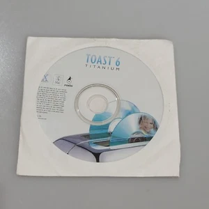 Roxio Toast 6 Titanium Software DVD for Mac OS X with Product Key / 2004..(KK) - Picture 1 of 1