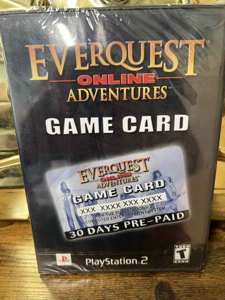 2002 PlayStation PS2 EverQuest Online Adventures Game Card BRAND NEW SEALED - Image 1 of 4