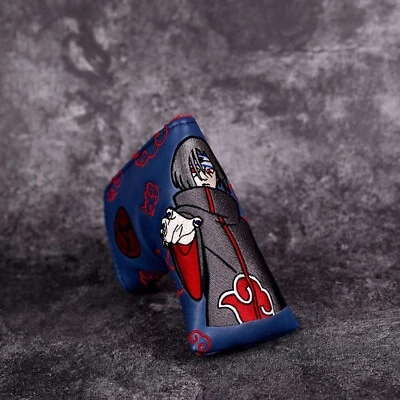 GOAT GOLF Magnetic Naruto Uchih Itachi Golf Blade Putter Headcover Fit Scotty Cameron
