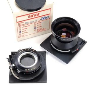 Sironar-N DBM und Copal 1:6,8 / 360 mm MC auf Sinar Platine+Copal 3 selten - Picture 1 of 15