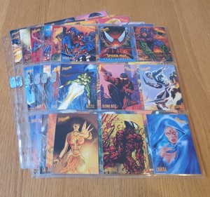 MARVELS FLEER SPIDER-MAN TRADING CARDS 1-50 BY FLEER/SKYBOX 1997 COLLECTION