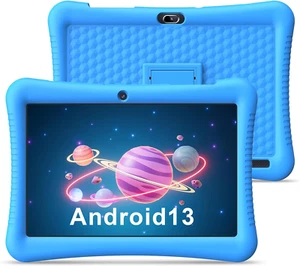 Eaglesoar Kinder Tablet 10 Zoll HD Display Android 13 3GB RAM 32GB ROM Quad Core