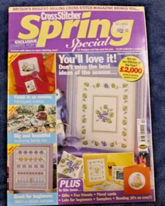 The Cross Stitcher Magazine Spring April 2001 AS NEW - Picture 1 of 1