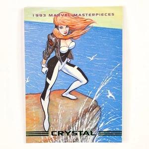 Crystal #86 SkyBox Marvel Masterpieces 1993 Trading Card MCU Avengers - Picture 1 of 2