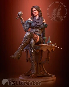 Yennefer - Witcher - Fan Art Figur - 3D Resin Print 120mm - Bild 1 von 6