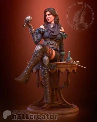 Yennefer - Witcher - Fan Art Figur - 3D Resin Print 120mm - Bild 1 von 4