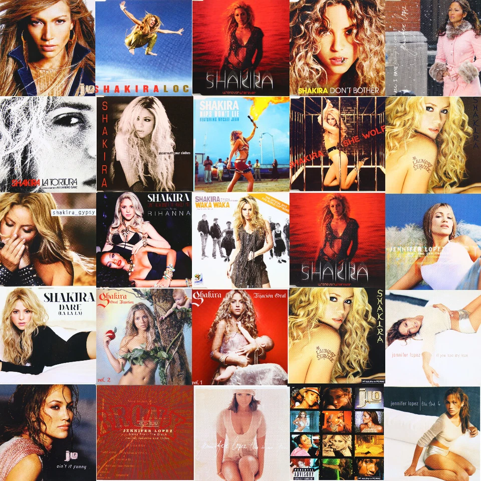 Music Songs Musik Cd Album Maxi Das Beste J-Lo Jenniffer Lopez Shakira Auswahl - Bild 1 von 1