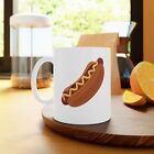 Hot Dog Coffee Mug New 11 Oz White