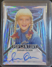 2023 Leaf Pop Century Metal Blue Mojo Auto SUSAN OLSEN #1/10 ~BRADY BUNCH