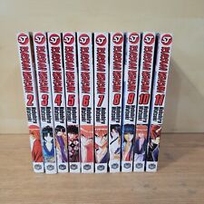 Rurouni Kenshin Manga English Vol 2 3 4 5 6 7 8 9 10 11 Lot Most First Editions