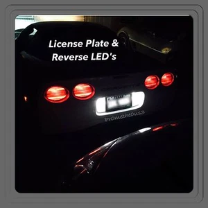Corvette 1997-2004 c5 blanco nítido reversa (respaldo) luces LED - Imagen 1 de 4