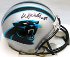 Wesley Walls Autographed Carolina Panthers Mini Helmet   Jsa W Auth Black