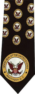 GRAN SELLO DE ESTADOS UNIDOS NUEVA CORBATA NOVEDAD - Imagen 1 de 1
