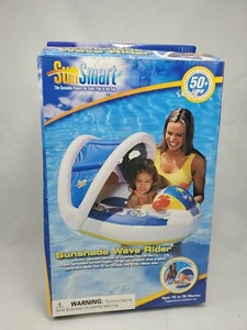 SUNSMART UPF 50+ SONNENSCHUTZ WAVE RIDER POOL SCHWIMMER Alter 18-36 Monate - Bild 1 von 12