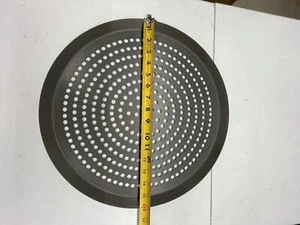 Commercial aluminum Kitchenware 16 inch Perforated Pizza Pan non-stick s18 - Picture 1 of 2