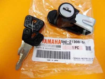Yamaha XT600 XT500 XT350 XT250 XT200 XT125 Helmet Key Lock OEM KEYS 5H0-21308-01 - Imagem 1 de 4