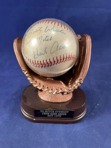 Hank Aaron autographed baseball in Gold Glove Award To Mitch Stewart - Picture 1 of 11