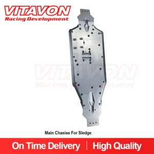 VITAVON CNC Alu#7075 Main Chassis for Traxxas Sledge - Picture 1 of 12