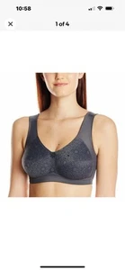 Reggiseno morbido ANITA CARE antracite Flora Comfort, US 34B nuovo senza etichette - Foto 1 di 6