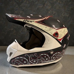 Thor Motocross Dirt Bike Helmet  Bandana Money Print Hood Rich M 7 1/8 - 7 1/4 - Picture 1 of 12