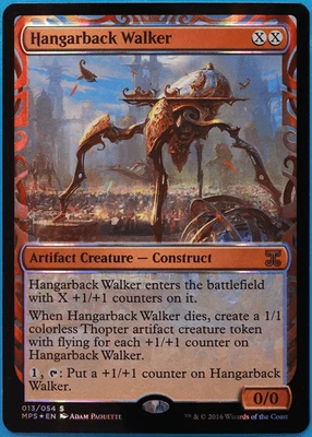 Hangarback Walker FOIL Masterpiece Kaladesh Inventions NM (507163) ABUGames - Image 1 of 2