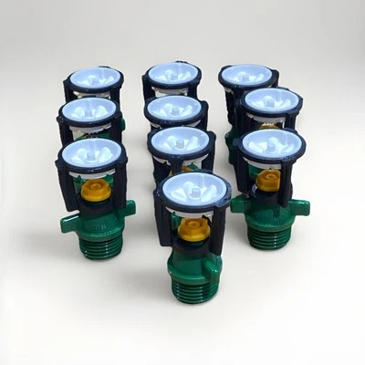 Cabezal rociador mini Wobbler Senninger WOB06M200GRN 1/2" #6 10 piezas nuevo Foto 1 de 4