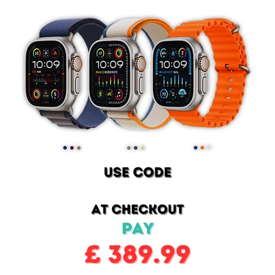 Apple Watch Ultra 2 LTE - 49mm - Titanium - M/L - Very Good - Image 1 of 4