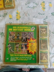 Score 1989-90 Baseballs 100 Hottest Rookies Cards - Factory Sealed - Picture 1 of 2