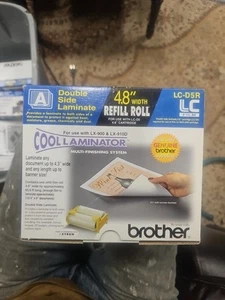Free Shipping Brother LC-D5R Cool Laminator Machine Refill Double Side Laminate - Picture 1 of 5