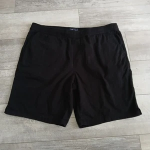 Pantalones Cortos Reyn Spooner Para Hombres XL Negros Informales Cómodos Salón Cintura Elástica - Imagen 1 de 12
