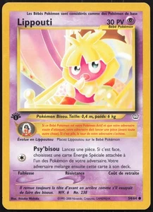 Carte Pokémon Lippouti 54/64 Edition 1 Neo Revelation Français - Picture 1 of 2