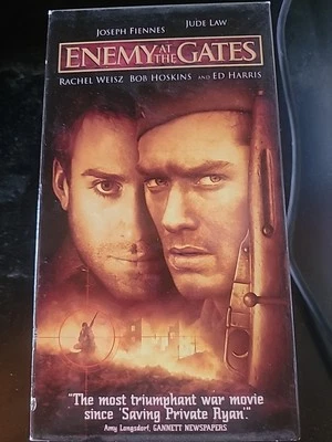 Enemy At The Gates (2001, Video, VHS Format) Foto 1 de 3