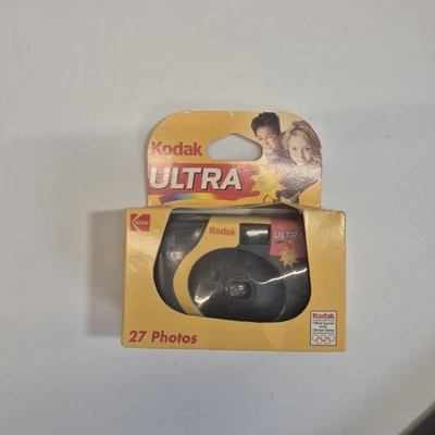 Vintage Kodak Ultra Super Flash 35mm Single Use Disposable Exp 2002 Unopened  - Image 1 of 4