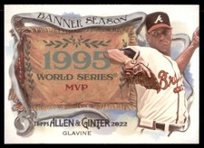 2022 Allen and Ginter Banner Seasons #BS-34 Tom Glavine  - Atlanta Braves
