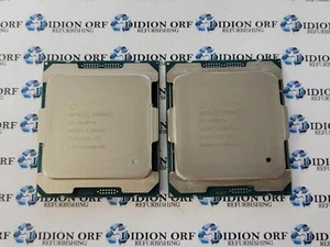 Set of 2 INTEL Xeon E5-2630V4 SR2R7 2.20 GHz 25 MB SmartCache 85 W SKU 13491 - Picture 1 of 2