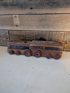vintage Cass One peice wooden train Engine 207 - Picture 1 of 12