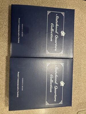 Postal Commemorative Society Statehood Quarter Collection Vol 1 & Vol 2 Complete - Image 1 of 4