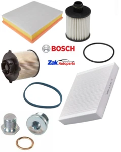 FOR VAUXHALL INSIGNIA 2.0 CDTI MK1 FULL BOSCH FILTER SERVICE KIT - Picture 1 of 1