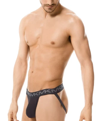 Michael Kors, Men's, Stretch Factor Jockstrap, Black, Size Large - Image 1 of 4