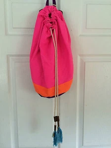Backpack Pink. Brand New. Very Nice. Drawstring Closure. - Bild 1 von 5