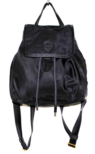 Tory Burch Scout Zaino Piccolo in Nylon Nero