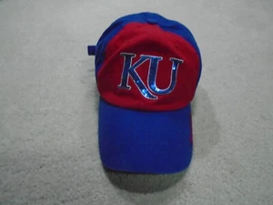 University of Kansas Jayhawks Strapback Womens Hat Cap Blue - Picture 1 of 9