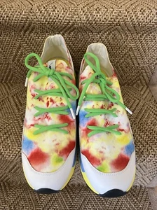 POLO RALPH LAUREN TRKSTR 200II SK-LTL TIE DYE KNIT UPPER SNEAKER 8,5 NEU - Bild 1 von 8