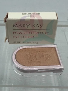 Vintage Mary Kay polvere perfetto colore occhi GOLDENROD MK #2232,09 OZ NUOVO CON SCATOLA - Foto 1 di 4
