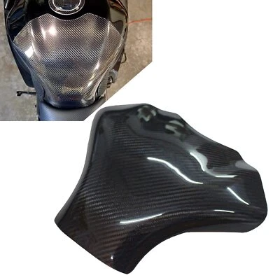 Rear Carbon Fiber Fuel Gas Tank Protector For Suzuki Hayabusa GSXR1300 2008-2014 — 第 1/4 张图片